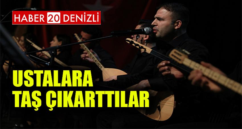 Ustalara taş çıkarttılar