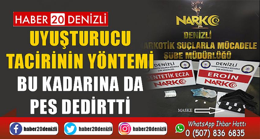 Uyuşturucu tacirinin yöntemi bu kadarına da pes dedirtti