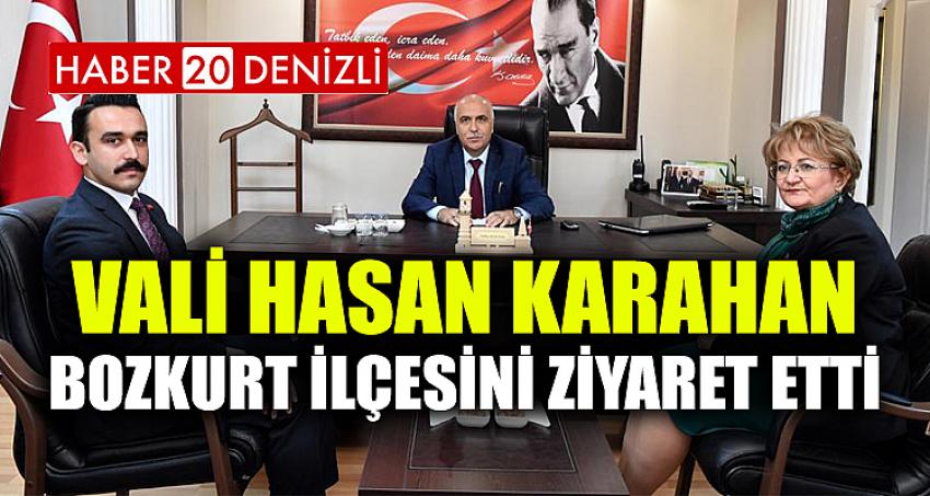 Vali Hasan Karahan Bozkurt İlçesini Ziyaret Etti
