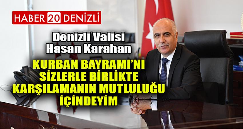 Kurban Bayramı’nı sizlerle birlikte karşılamanın mutluluğu içindeyim