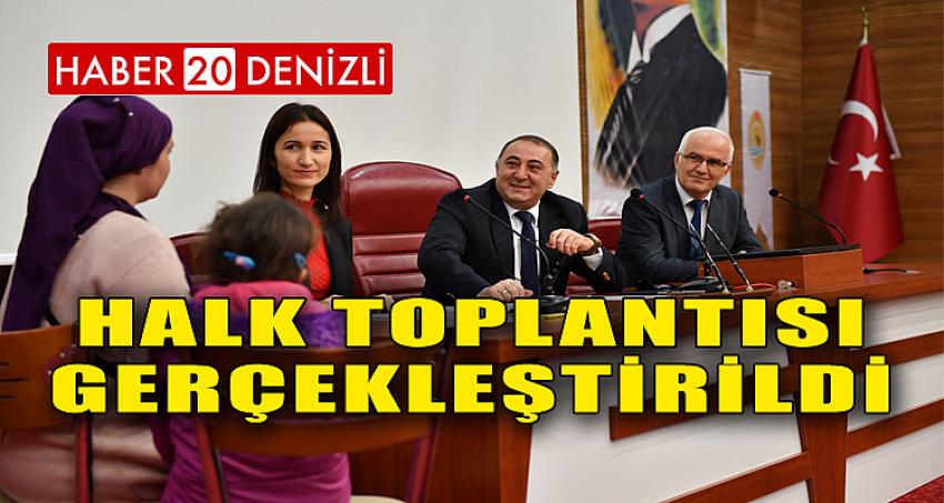 Şubat Ayı Halk Toplantısı Gerçekleştirildi