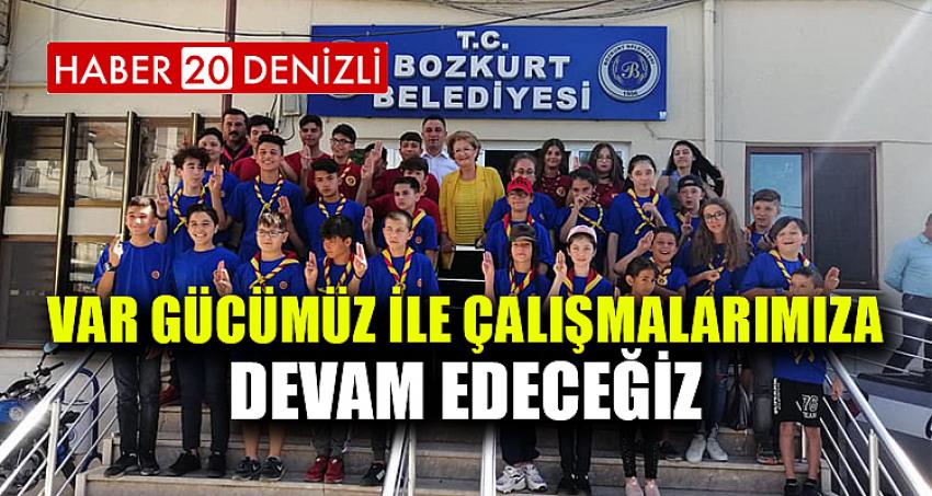 VAR GÜCÜMÜZ İLE ÇALIŞMALARIMIZA DEVAM EDECEĞİZ