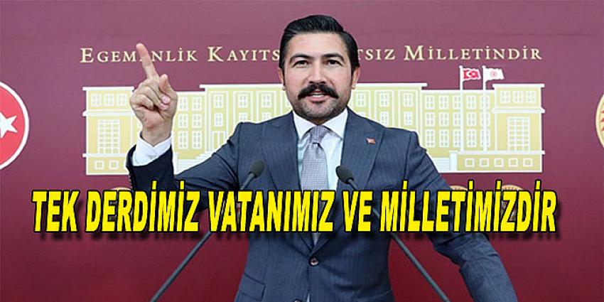 TEK DERDİMİZ VATANIMIZ VE MİLLETİMİZDİR