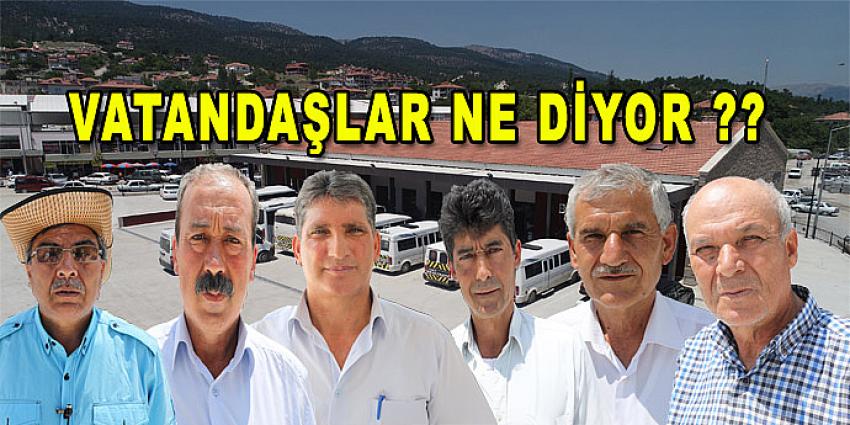 VATANDAŞLAR NE DİYOR ??