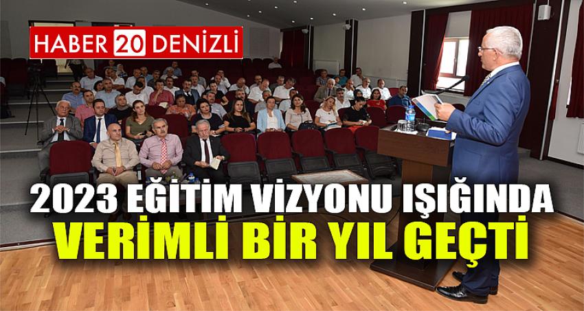 2023 Eğitim Vizyonu Işığında Verimli Bir Yıl Geçti