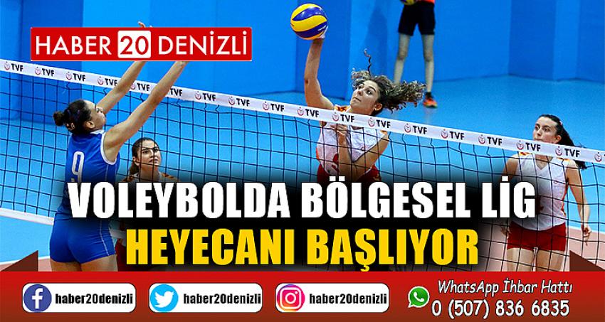 Voleybolda Bölgesel Lig heyecanı başlıyor