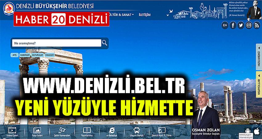 www.denizli.bel.tr yeni yüzüyle hizmette