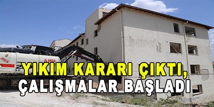 YIKIM KARARI ÇIKTI, ÇALIŞMALAR BAŞLADI