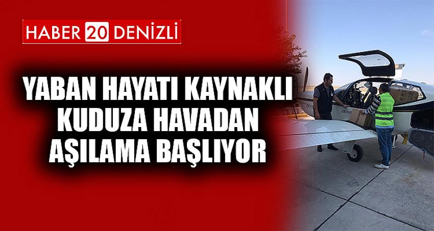 Yaban Hayatı Kaynaklı Kuduza Havadan Aşılama Başlıyor