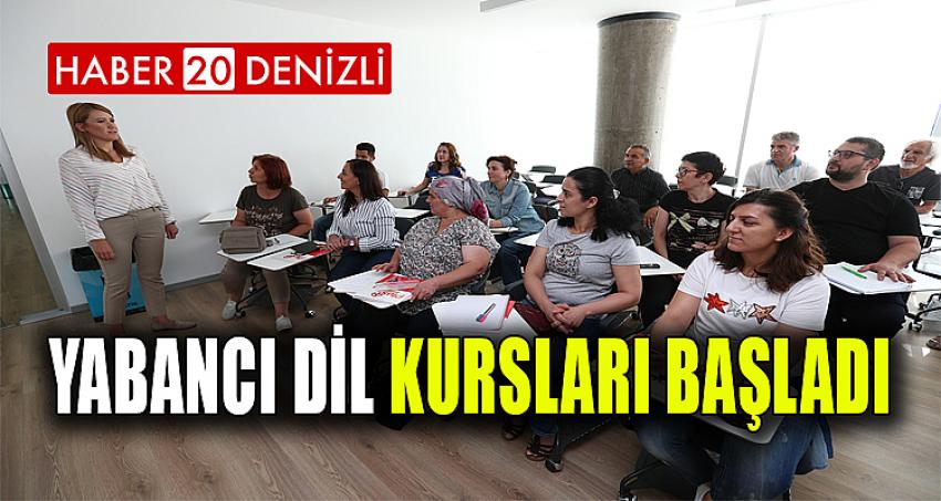 YABANCI DİL KURSLARI BAŞLADI