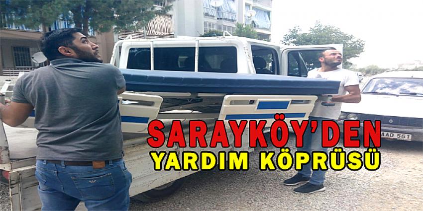 SARAYKÖY'DEN YARDIM KÖPRÜSÜ