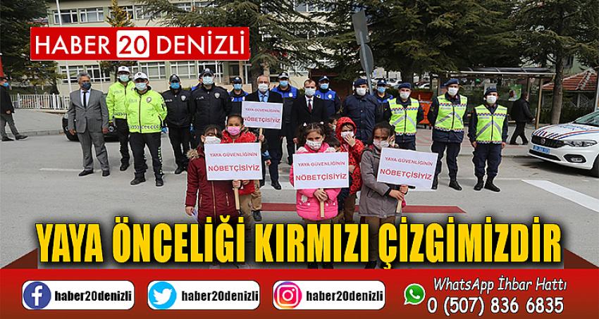 “Yaya Önceliği Kırmızı Çizgimizdir"