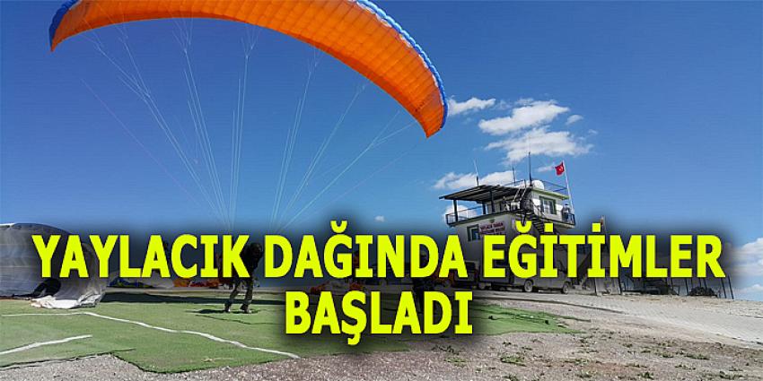 YAYLACIK DAĞINDA EĞİTİMLER BAŞLADI