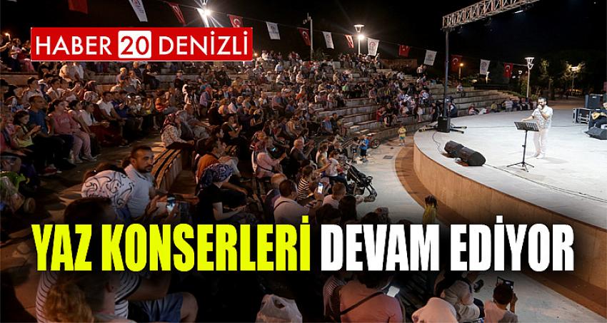 Yaz konserleri devam ediyor