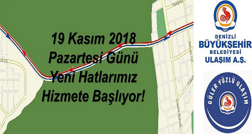 TOPLU ULAŞIMA 2 YENİ HAT DAHA EKLENİYOR