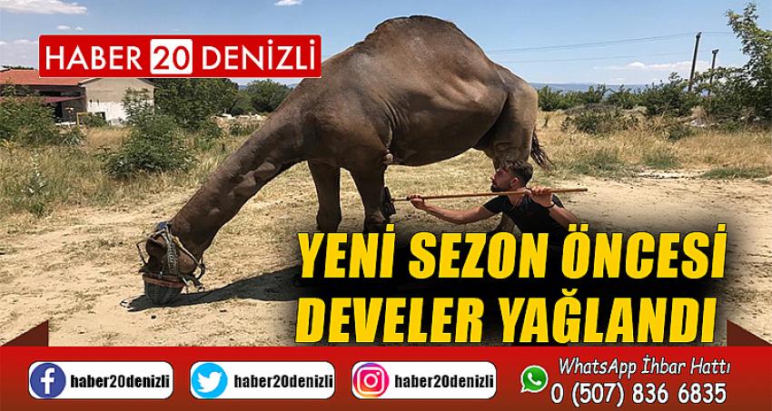 Yeni sezon öncesi develer yağlandı