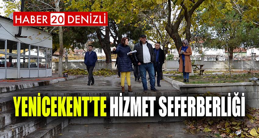 Yenicekent’te hizmet seferberliği