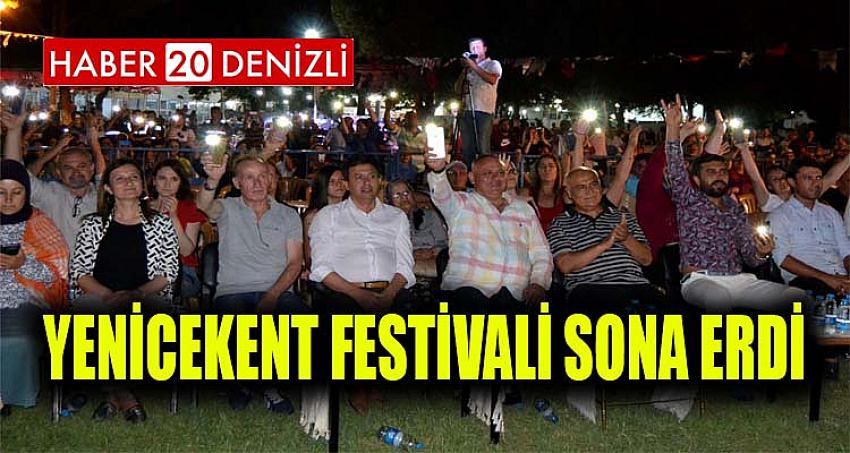 Yenicekent Festivali sona erdi