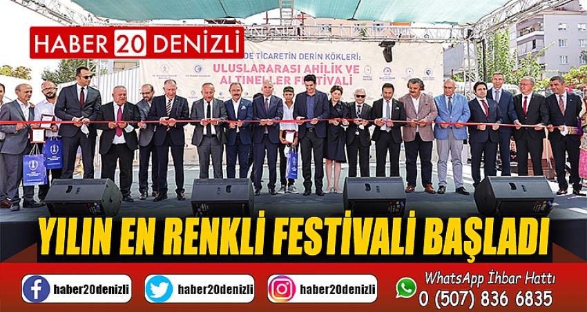 Yılın en renkli festivali başladı