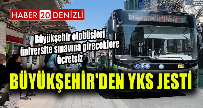 Büyükşehir'den YKS jesti 