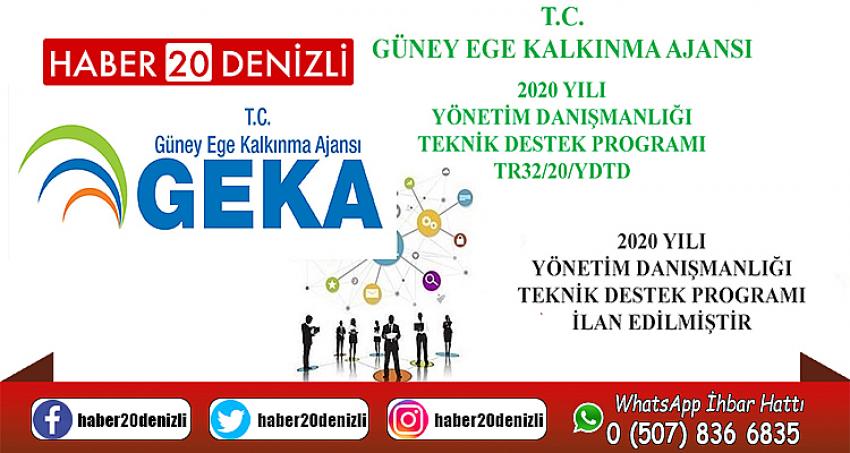 GEKA, ÖZEL SEKTÖRE YÖNELİK YÖNETİM DANIŞMANLIĞI TEKNİK DESTEK PROGRAMINI İLAN ETTİ