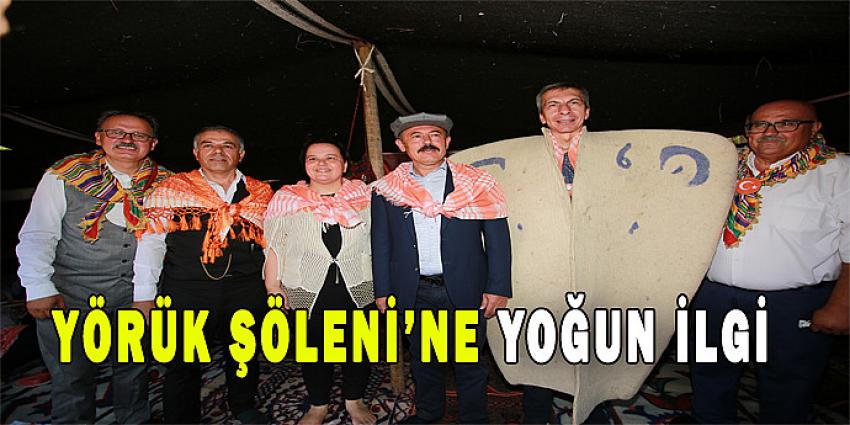 YÖRÜK ŞÖLENİ'NE YOĞUN İLGİ