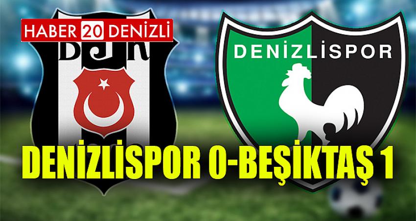 YUKATEL DENİZLİSPOR 0- BEŞİKTAŞ 1