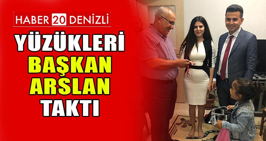 YÜZÜKLERİ BAŞKAN ARSLAN TAKTI