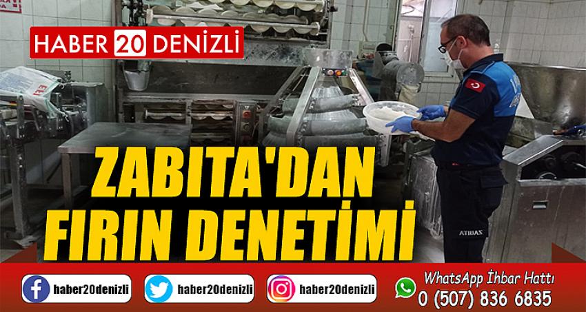 Zabıta'dan Fırın Denetimi