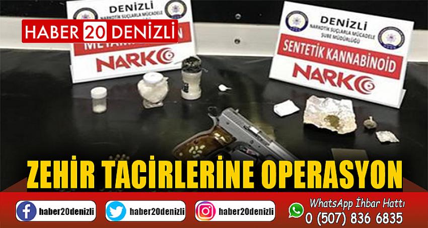 Zehir tacirlerine operasyon