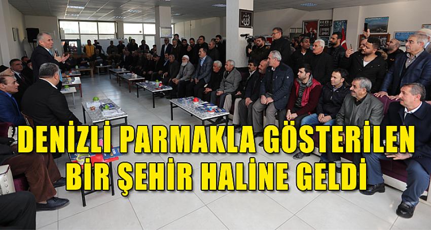 DENİZLİ PARMAKLA GÖSTERİLEN ŞEHİR HALİNE GELDİ