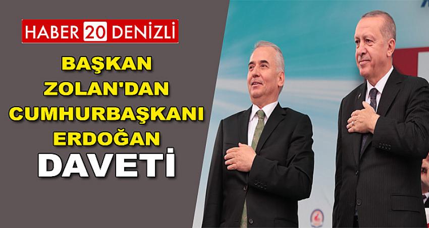 Başkan Zolan'dan Cumhurbaşkanı Erdoğan Daveti