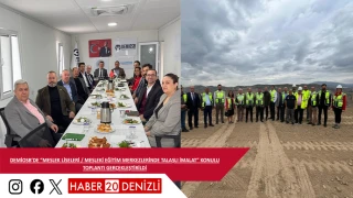 DEMİOSB’de “Meslek Liseleri / Mesleki Eğitim Merkezlerinde Talaşlı İmalat” Konulu Toplantı Gerçekleştirildi